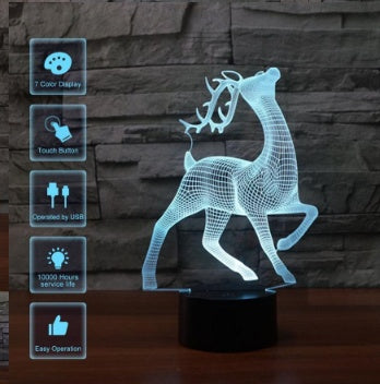 Deer Lamp